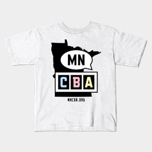 MNCBA Minnesota State Silhouette Logo Kids T-Shirt